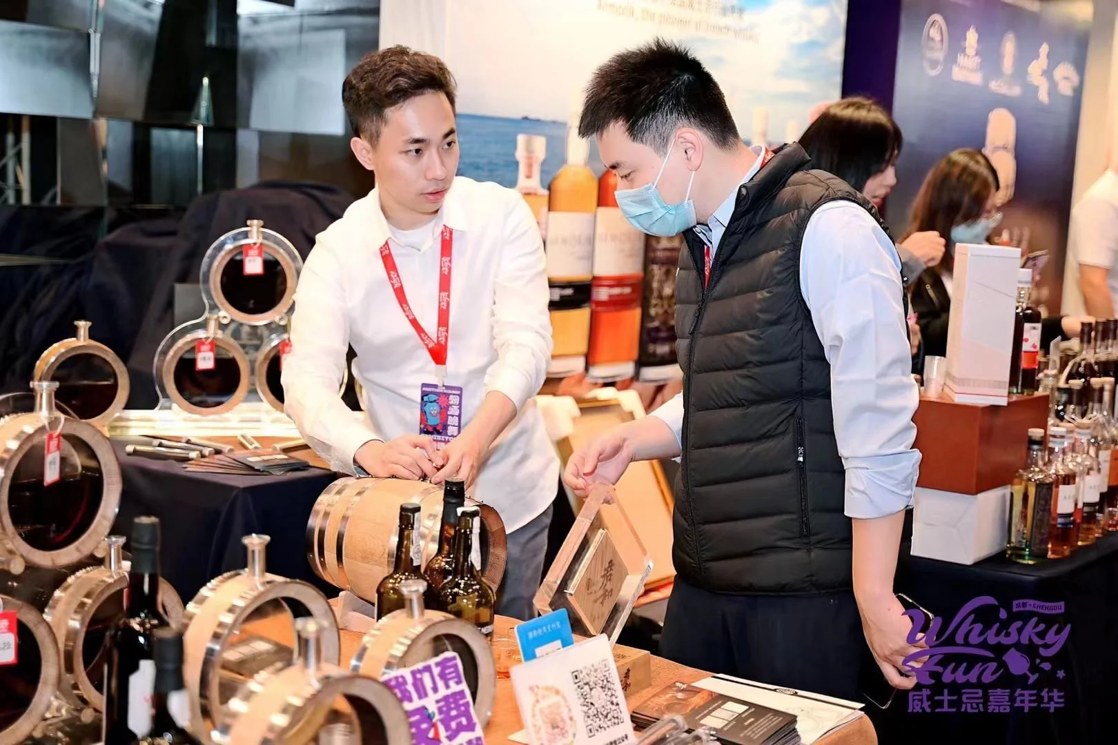 Junhe Supply team at Bar Convent Berlin 2024 exhibition booth